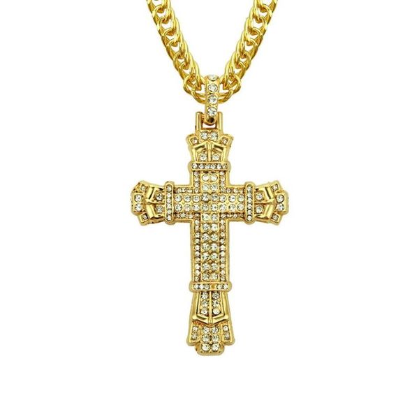 pendant necklaces hip hop rhinestones paved bling iced out jesus cross pendants necklace for men rapper jewelry gold silver color drop
pendant necklaces hip hop rhinestones paved bling iced out jesus cross pendants necklace for men rapper jewelry gold silver color drop