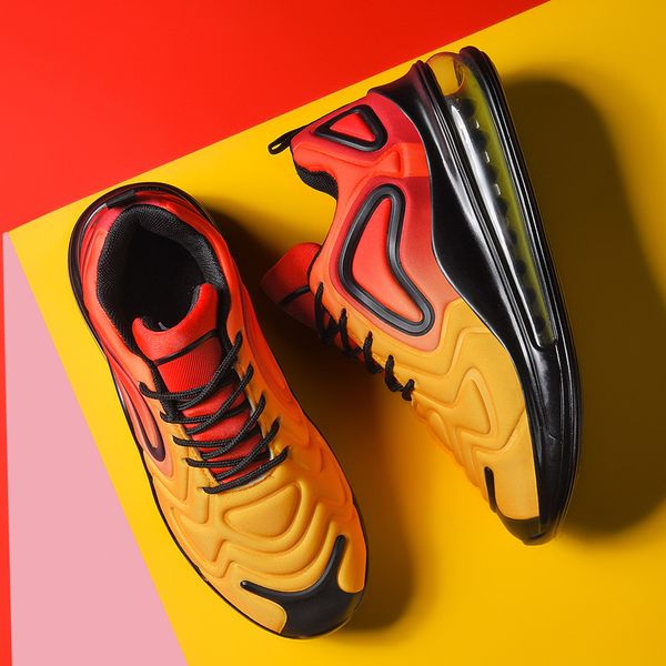 designer air cushion sports shoes women fashion gradient colour sneakers mens popular professional damping lovers running shoes, Red;white
designer air cushion sports shoes women fashion gradient colour sneakers mens popular professional damping lovers running shoes, Red;white