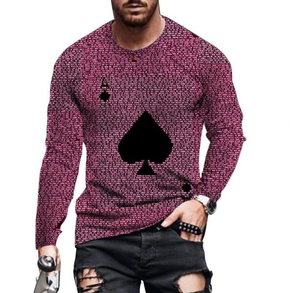 men's hoodies & sweatshirts pullover warm sweatshirt round neck long sleeve playing card for men, Black
men's hoodies & sweatshirts pullover warm sweatshirt round neck long sleeve playing card for men, Black