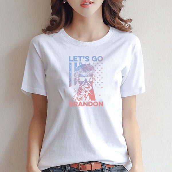 women plus size t shirt lets go brandon print soft womens mens shirts fashion trendy short sleeve, White
women plus size t shirt lets go brandon print soft womens mens shirts fashion trendy short sleeve, White