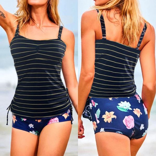 women's pants & capris 2021 european and american spring summer strap striped prints vest swimsuit beach split women, Black;white
women's pants & capris 2021 european and american spring summer strap striped prints vest swimsuit beach split women, Black;white