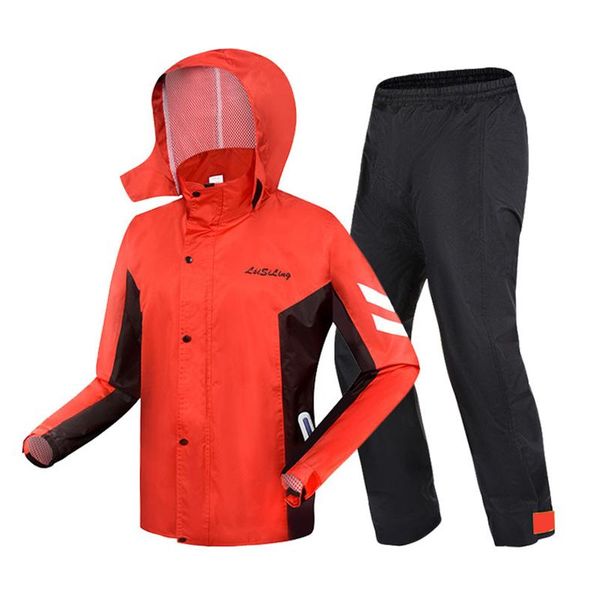 raincoats motorcycle reflective split raincoat hiking outdoor men women removement brim rain pants suit
raincoats motorcycle reflective split raincoat hiking outdoor men women removement brim rain pants suit