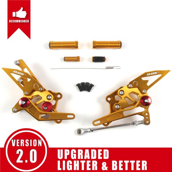 arashi ( version 2.0 ) adjustable rearsets footrests footpegs foot peg motorcycle for yamaha yzf r25 / r3 2015 - 2020 2016 2017 2018 2019
arashi ( version 2.0 ) adjustable rearsets footrests footpegs foot peg motorcycle for yamaha yzf r25 / r3 2015 - 2020 2016 2017 2018 2019