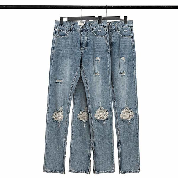 men's jeans brem pants ripped brim man's lx1l, Blue
men's jeans brem pants ripped brim man's lx1l, Blue