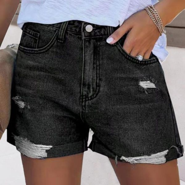 women's shorts summer denim women 2021high waist jeans slim vintage casual fashion, White;black
women's shorts summer denim women 2021high waist jeans slim vintage casual fashion, White;black
