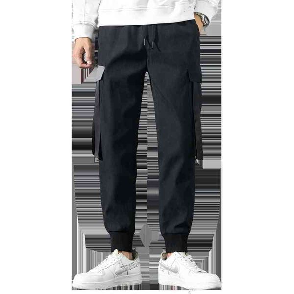 men's pants streetwear ribbons casual sweatpants male black slim mens joggers side-pockets hip hop trouser yq82
men's pants streetwear ribbons casual sweatpants male black slim mens joggers side-pockets hip hop trouser yq82