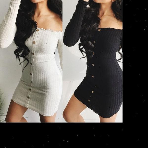 new arrival winter spring straight casual dress women long sleeve off shoulder cocktail party club bodycon dress, Black;gray
new arrival winter spring straight casual dress women long sleeve off shoulder cocktail party club bodycon dress, Black;gray