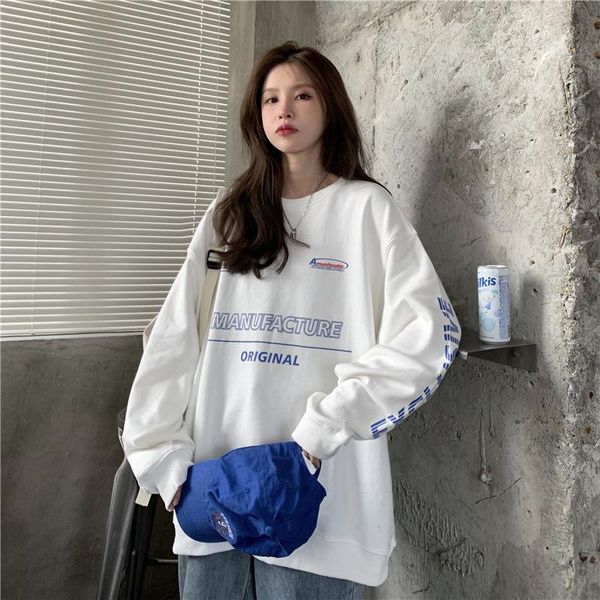 women's hoodies & sweatshirts retro ins loose letter print sweatshirt female korean kawaii japanese harajuku ulzzang clothing for women, Black
women's hoodies & sweatshirts retro ins loose letter print sweatshirt female korean kawaii japanese harajuku ulzzang clothing for women, Black