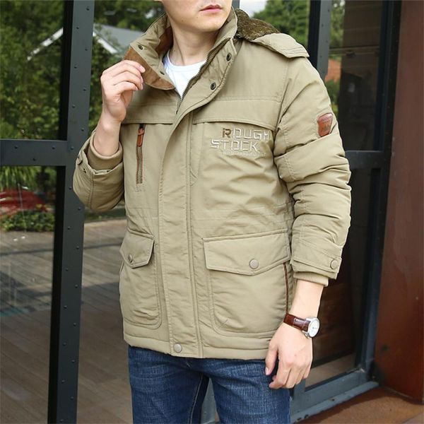 men's jackets winter jacket men thick padded parka fleece liner coat fur collar hooded warm outwear male multi-pocket windproof overcoa, Black;brown
men's jackets winter jacket men thick padded parka fleece liner coat fur collar hooded warm outwear male multi-pocket windproof overcoa, Black;brown