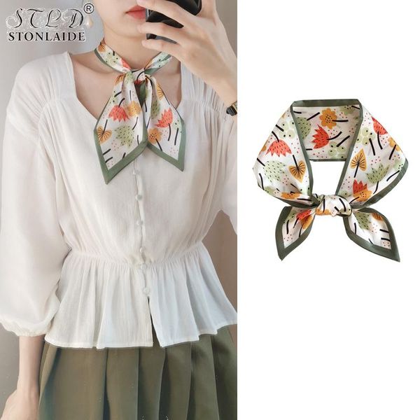 scarves spring/autumn korean scarf flower printing women bags ribbon chic neckerchief double layer all-match hair female, Blue;gray
scarves spring/autumn korean scarf flower printing women bags ribbon chic neckerchief double layer all-match hair female, Blue;gray