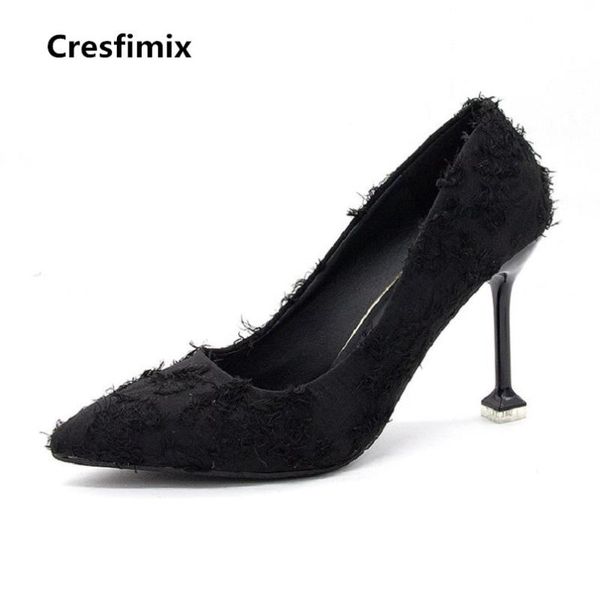 dress shoes cresfimix tacones altos women casual sweet black slip on flock high heel pumps lady fashion comfortable white heels b2943
dress shoes cresfimix tacones altos women casual sweet black slip on flock high heel pumps lady fashion comfortable white heels b2943