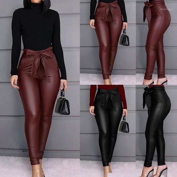 women's pants & capris women leggings pu leather high waisted stretchy skinny pencil trousers with belt j55, Black;white
women's pants & capris women leggings pu leather high waisted stretchy skinny pencil trousers with belt j55, Black;white