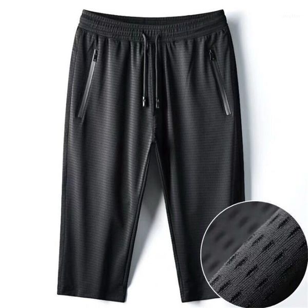 men's sleepwear summer thin leisure shorts mens ice silk mesh quick-drying home wear pants breathable cropped trousers male size -5xl, Black;brown
men's sleepwear summer thin leisure shorts mens ice silk mesh quick-drying home wear pants breathable cropped trousers male size -5xl, Black;brown