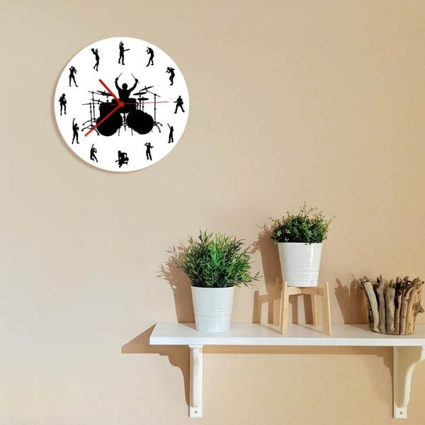 wall clocks music studio silent non ticking watch band live clock guitarist drummer rock concert home decor
wall clocks music studio silent non ticking watch band live clock guitarist drummer rock concert home decor