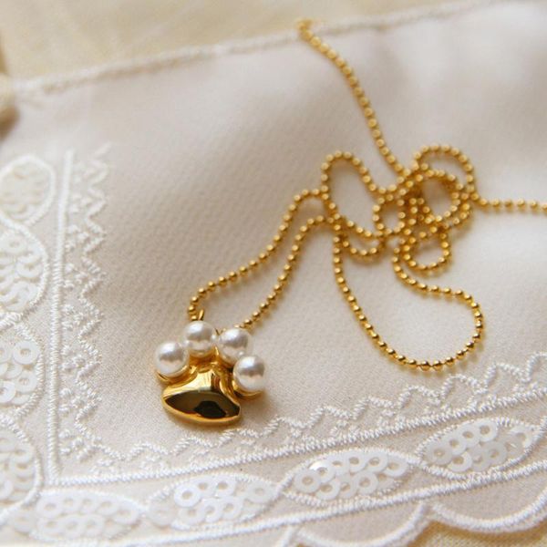 chokers 1pc18k gold filled natural freshwater pearl necklace cat's pendant choker delicate charm ins jewelry, Golden;silver
chokers 1pc18k gold filled natural freshwater pearl necklace cat's pendant choker delicate charm ins jewelry, Golden;silver