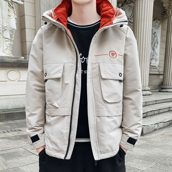 2021 new brand men winter clothing thick warm outwear casual solid color hooded mens padded jackets 1mqz, Black
2021 new brand men winter clothing thick warm outwear casual solid color hooded mens padded jackets 1mqz, Black