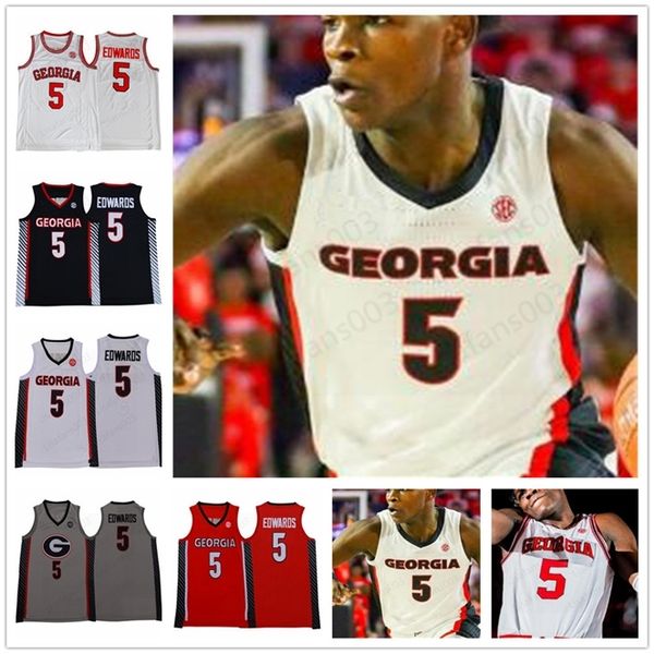 goodncaa georgia bulldogs college basketball jerseys 5 anthony edwards stitched university of uniform men shirts s, Black
goodncaa georgia bulldogs college basketball jerseys 5 anthony edwards stitched university of uniform men shirts s, Black