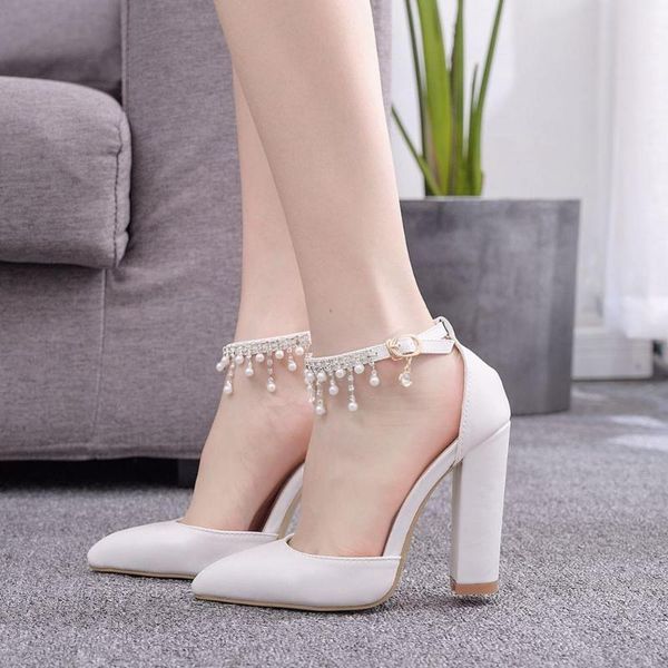 dress shoes women buckle strap heeled sandals woman wedding heels pearl rhinestone ladies white platform pumps, Black
dress shoes women buckle strap heeled sandals woman wedding heels pearl rhinestone ladies white platform pumps, Black