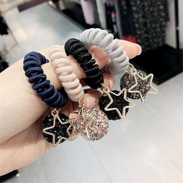 korea handmade telephone line star rhinestone women elastic hair band head wear apparel accessories summer-yhawehb034c5
korea handmade telephone line star rhinestone women elastic hair band head wear apparel accessories summer-yhawehb034c5