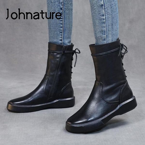 boots johnature winter shoes women genuine leather zip 2021 round toe sewing wedges handmade leisure concise platform, Black
boots johnature winter shoes women genuine leather zip 2021 round toe sewing wedges handmade leisure concise platform, Black