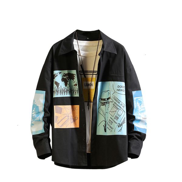 2021 new men's casual button-down shirt jacket 100% cotton thickening type long sleeve om print yvbs, White;black
2021 new men's casual button-down shirt jacket 100% cotton thickening type long sleeve om print yvbs, White;black