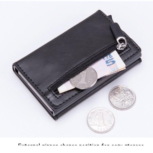 bycobecy new business men's card holder multi-function aluminum matic pop-up zipper card rfid anti-theft credit car qylfab
bycobecy new business men's card holder multi-function aluminum matic pop-up zipper card rfid anti-theft credit car qylfab
