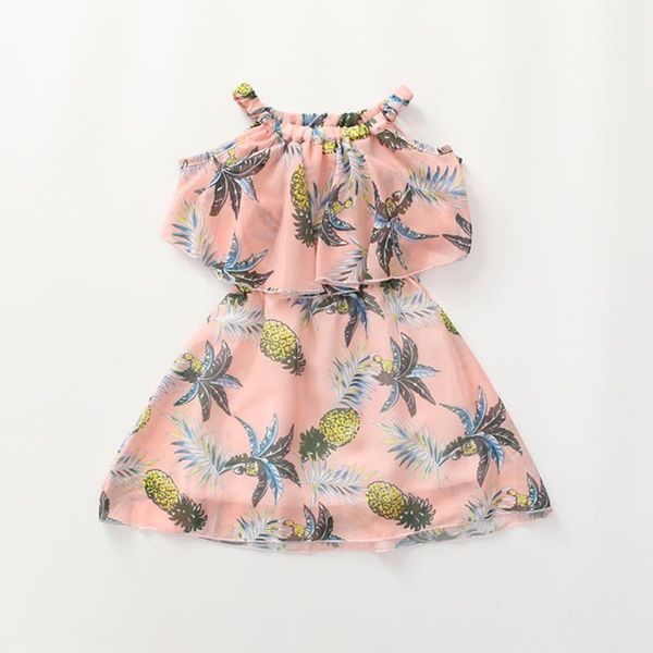 girl's dresses pineapple print girl toddler kids baby girls sleeveless chiffon dress clothes summer vestido, Red;yellow
girl's dresses pineapple print girl toddler kids baby girls sleeveless chiffon dress clothes summer vestido, Red;yellow
