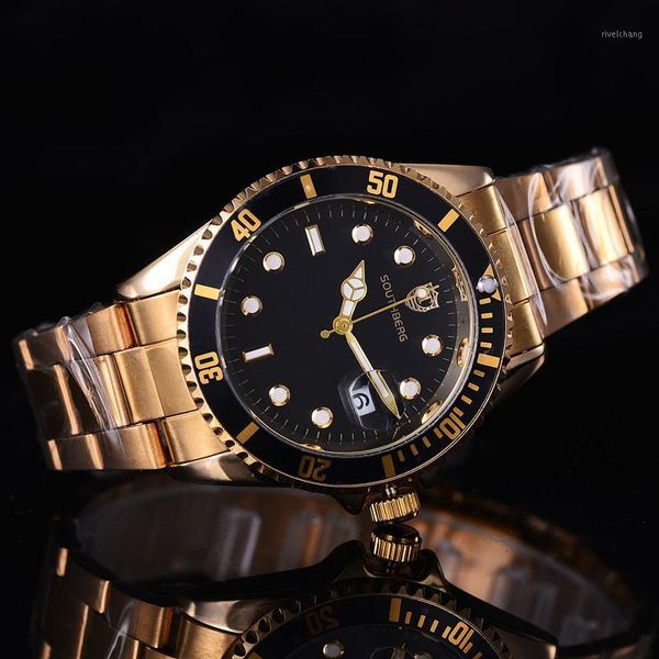 wristwatches fashion men's watch stainless steel luxury waterproof sports chronograph quartz relogio masculino, Slivery;brown
wristwatches fashion men's watch stainless steel luxury waterproof sports chronograph quartz relogio masculino, Slivery;brown