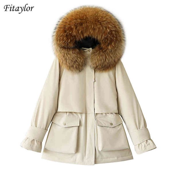 fitaylor - women's hooded et, white duck down thick coat, adjustable waist, beige, Black
fitaylor - women's hooded et, white duck down thick coat, adjustable waist, beige, Black