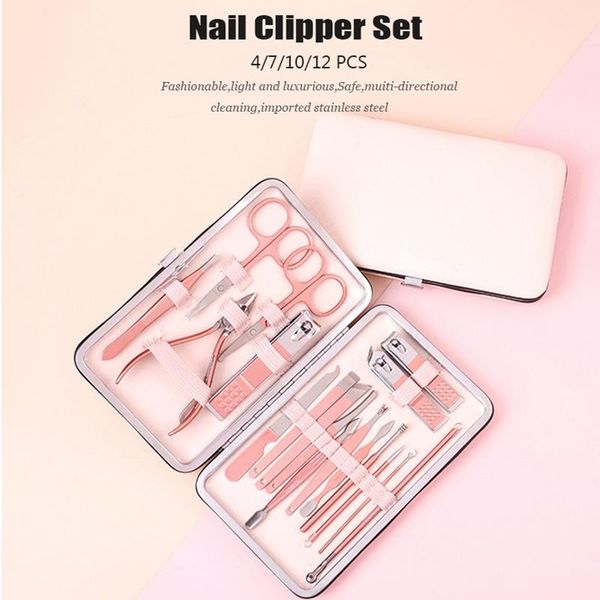 nail art kits personal care 4/7/10/12pcs stainless steel clipper set foot manicure scissors ear spoon tool
nail art kits personal care 4/7/10/12pcs stainless steel clipper set foot manicure scissors ear spoon tool