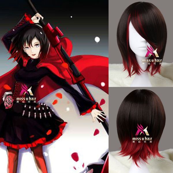 beautiful silk excellent hair red white black yellow rwby short natural cosplay animation wig c028
beautiful silk excellent hair red white black yellow rwby short natural cosplay animation wig c028