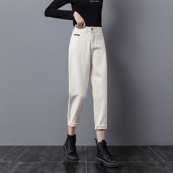 women's jeans autumn winter korean fashion design denim ankle length white high waisted for ladies vintage baggy loose pants, Blue
women's jeans autumn winter korean fashion design denim ankle length white high waisted for ladies vintage baggy loose pants, Blue