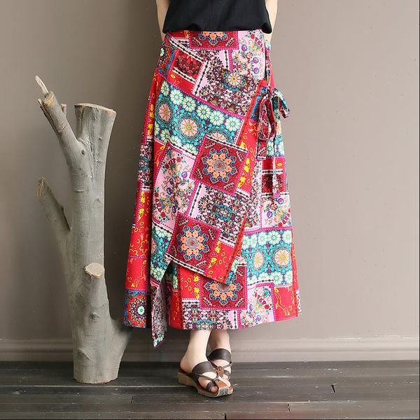 ethnic womens cotton and linen lace up one piece skirt long irregular strap a cloth skirt spring and summer, Black
ethnic womens cotton and linen lace up one piece skirt long irregular strap a cloth skirt spring and summer, Black