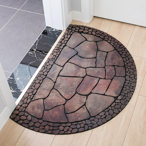 semicircular durable flocking carpet dust removal entrance door mat non-slip foot mat entrance floor
semicircular durable flocking carpet dust removal entrance door mat non-slip foot mat entrance floor