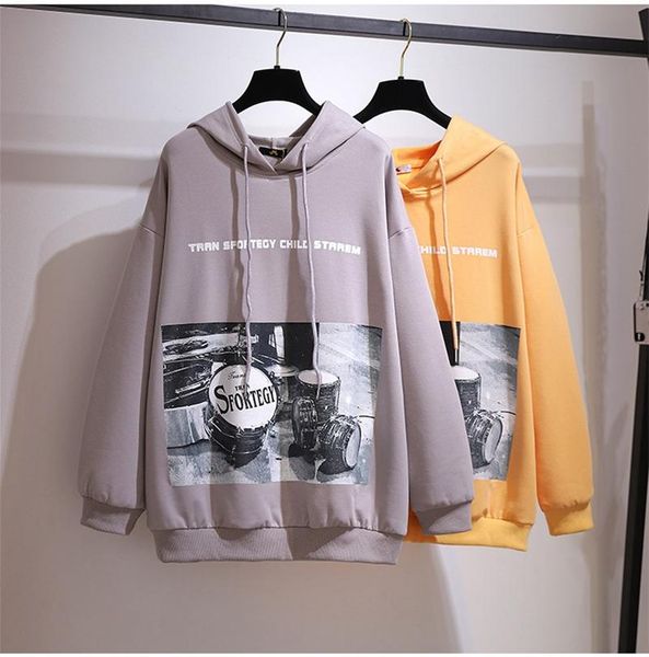 women's hoodies & sweatshirts autumn plus size hooded sports sweater 9xl-150kg fashion printed loose slim-fit all-match, Black
women's hoodies & sweatshirts autumn plus size hooded sports sweater 9xl-150kg fashion printed loose slim-fit all-match, Black