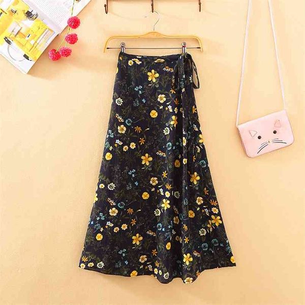 summer high waist slimming lace beach skirt chiffon floral casual all-match women bohemian long 210527, Black
summer high waist slimming lace beach skirt chiffon floral casual all-match women bohemian long 210527, Black