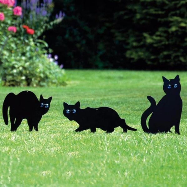 plastic black cat insertion sign home decoration courtyard outdoor cartoon cat cards halloween party home garden decor signs #3
plastic black cat insertion sign home decoration courtyard outdoor cartoon cat cards halloween party home garden decor signs #3