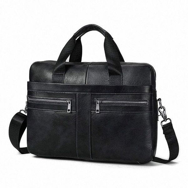 14 inch genuine leather handbag briefcase lapdocument holder men business women black a9gh#
14 inch genuine leather handbag briefcase lapdocument holder men business women black a9gh#