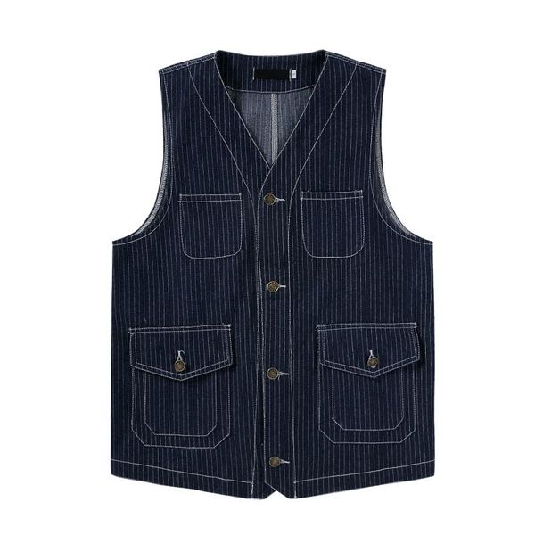 men's vests men wear v-neck waistcoat may kaji multi-pockets fishing riding outer spring stripes coatwear back bow, Black;white
men's vests men wear v-neck waistcoat may kaji multi-pockets fishing riding outer spring stripes coatwear back bow, Black;white