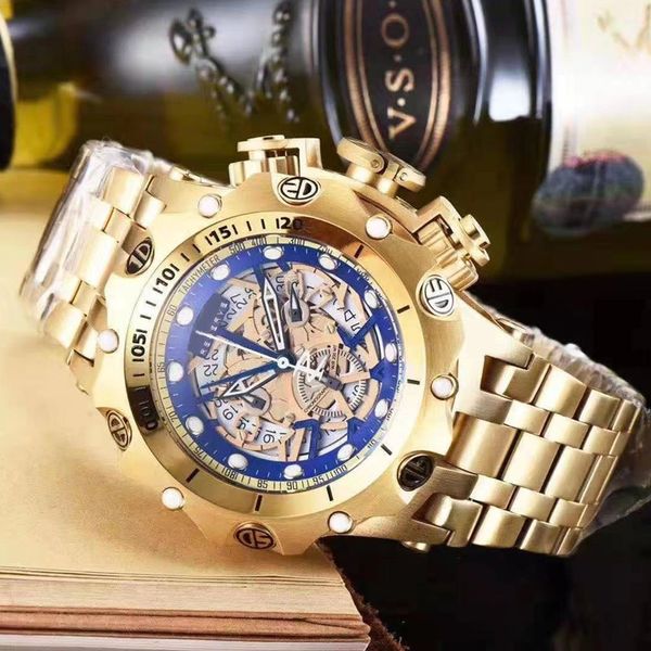 undefeated reserve venom mens quartz wristwatch stainless steel waterproof luminous chronograph invincible invicto luxury watch reloj de hom, Slivery;brown
undefeated reserve venom mens quartz wristwatch stainless steel waterproof luminous chronograph invincible invicto luxury watch reloj de hom, Slivery;brown
