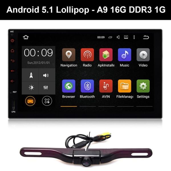 car rear view cameras& parking sensors 7" android 5.1 lollipop pad tablet pc 2-din auto gps entertainment dash radio stereo a9 quad cor
car rear view cameras& parking sensors 7" android 5.1 lollipop pad tablet pc 2-din auto gps entertainment dash radio stereo a9 quad cor