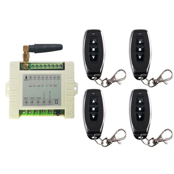 smart home control ac 220v rf 2ch 2 ch 10a wireless remote switch receiver +transmitter for tubular motor garage door projection screen
smart home control ac 220v rf 2ch 2 ch 10a wireless remote switch receiver +transmitter for tubular motor garage door projection screen