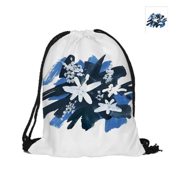 backpack cartoon orchid printing drawstring fashion polyester bags for women men child pouch backpacks
backpack cartoon orchid printing drawstring fashion polyester bags for women men child pouch backpacks