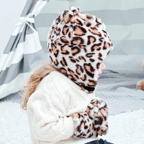 caps & hats d7wf winter warm baby leopard pattern earflap hat gloves set cute ears beanies mitten kit for toddler girls boys, Yellow
caps & hats d7wf winter warm baby leopard pattern earflap hat gloves set cute ears beanies mitten kit for toddler girls boys, Yellow
