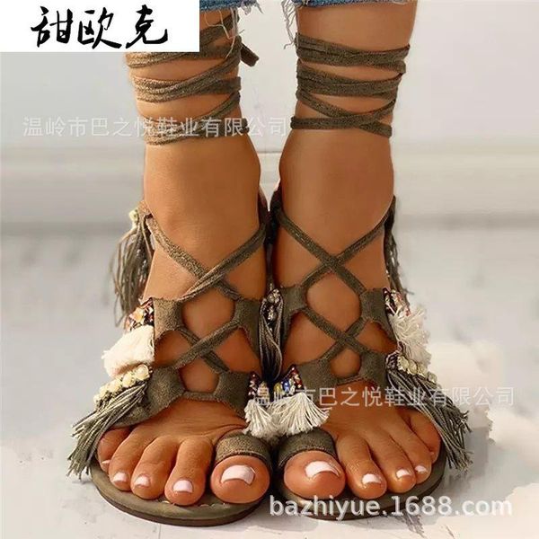 summer women's shoes sandals comfortable and cool flat shoes woman tassel beaded casual beach open toe large size, Black
summer women's shoes sandals comfortable and cool flat shoes woman tassel beaded casual beach open toe large size, Black