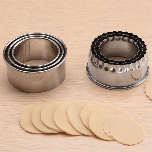 baking & pastry tools 3pcs/set 304 stainless steel cutter dumplings mould kitchen maker dumpling skin device dough press pancake
baking & pastry tools 3pcs/set 304 stainless steel cutter dumplings mould kitchen maker dumpling skin device dough press pancake