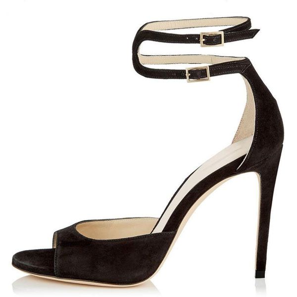 sandals women black flock open toe and thin high heel buckle strap cover shoes summer fashion party
sandals women black flock open toe and thin high heel buckle strap cover shoes summer fashion party