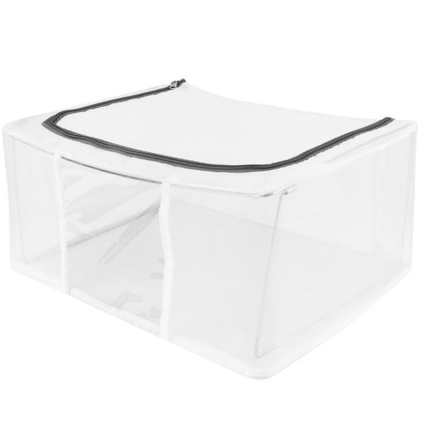 1pc practical quilt blanket box household dustproof clothes storage box (grey)
1pc practical quilt blanket box household dustproof clothes storage box (grey)