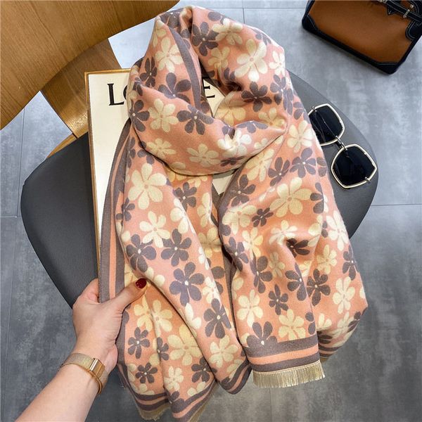 women's scarves in autumn and winter cashmere knitted thick warm student scarf big double-sided shawl designer scarf, Blue;gray
women's scarves in autumn and winter cashmere knitted thick warm student scarf big double-sided shawl designer scarf, Blue;gray