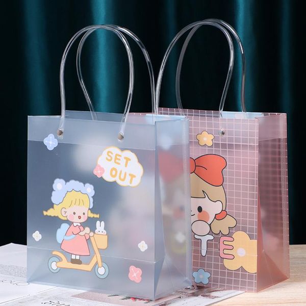 gift wrap cute retro style pvc storage bag simple cartoon little bear transparent wrapping makeup package children's handbag
gift wrap cute retro style pvc storage bag simple cartoon little bear transparent wrapping makeup package children's handbag